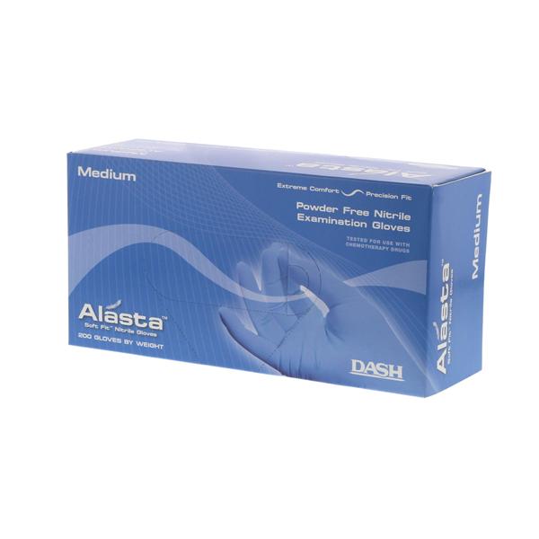Alasta Soft Fit Nitrile Exam Gloves Small Blue Non-Sterile thumbnail 9