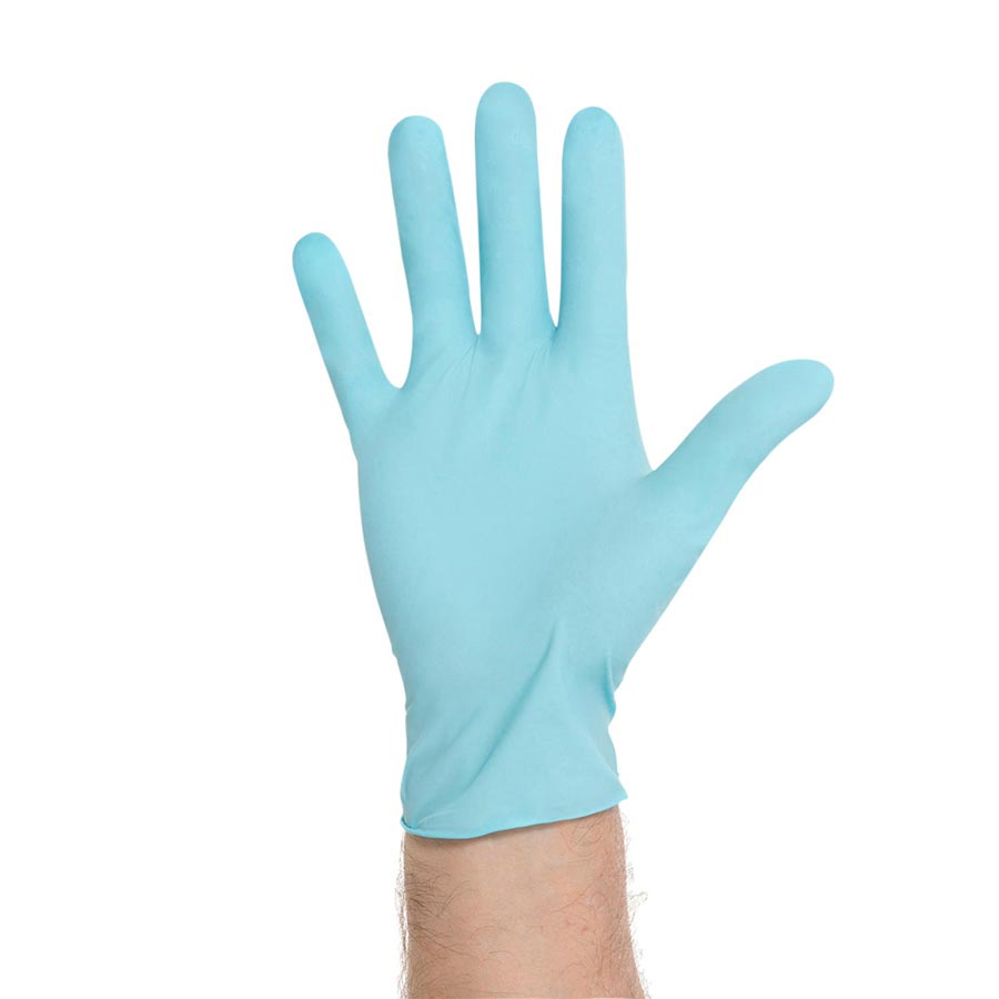 KC Blue Nitrile Gloves X-Small 53100 product image