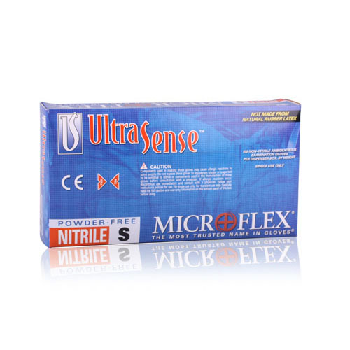 MICROFLEX UltraSense Nitrile Exam Gloves Large Blue Non-Sterile 100/Bx thumbnail 7