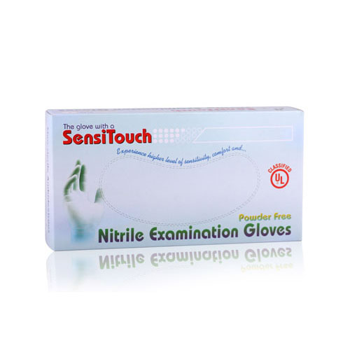 Sensitouch Nitrile PF Gloves Small 100/Box 5875Sm product image
