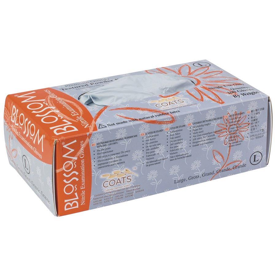 Blossom Nitrile PF Exam Gloves COATS X-Large 200/Box 48899 product image