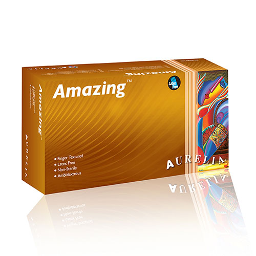 Aurelia Amazing PF Nitrile Gloves Large 300/Box 92888 thumbnail 4