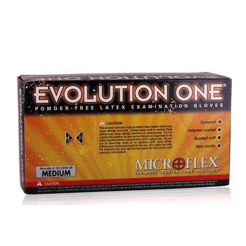 MICROFLEX Evolution One Exam Gloves X-Large Standard Natural Non-Sterile thumbnail 7