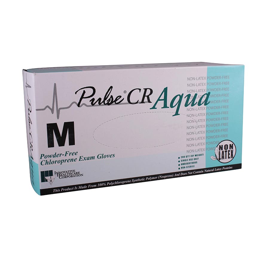 Innovation Healthcare - Pulse CR Polychloroprene Aqua Medium 200/Box thumbnail 2