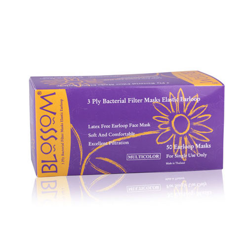 Blossom Surgical Face Mask ASTM Level 2 White Box of 50 thumbnail 2