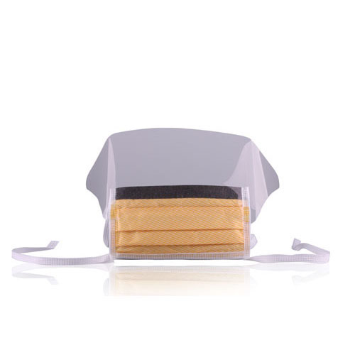 FluidShield Procedure Combination Mask / Shield ASTM Level 3 Anti-Fog Orng 25/Bx thumbnail 7