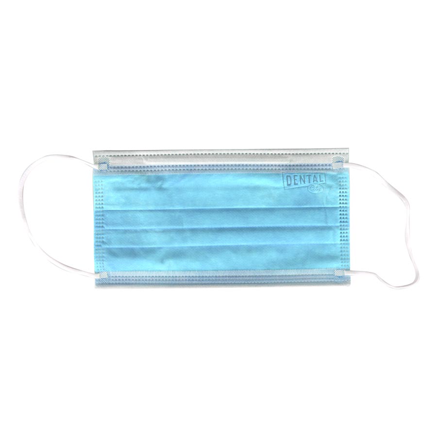 Dental City Earloop Masks Blue 50/Box ASTM2 product image