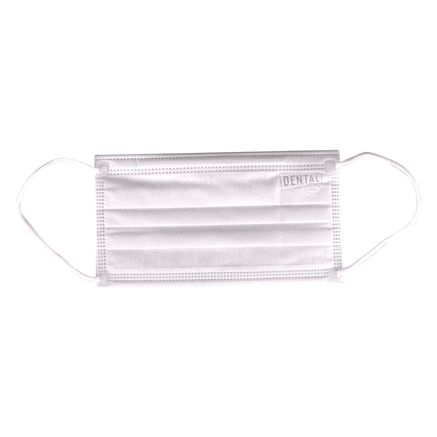 Dental City Earloop Masks 4 PLY Sensitive Super Soft White 50/Box ASTM3 product image