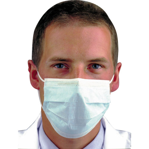 Com-Fit Earloop Fluid-Resistant Procedure Masks, Pink, 50/Box, 20325 thumbnail 6