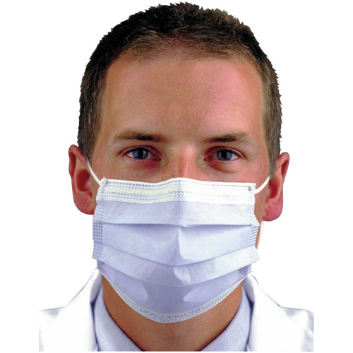 Com-Fit Earloop Easy Breathe Masks, Blue, 40/Box, 20340 thumbnail 7