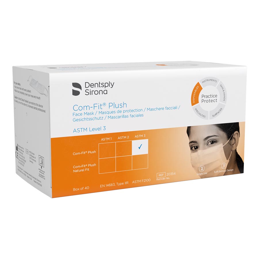 Com-fit Plush Masks White CFP-3 ASTM3 40/box 20354 thumbnail 7