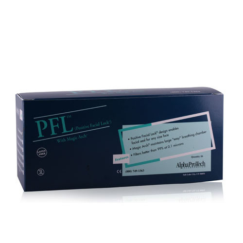 PFL Magic Arch Headband Mask ASTM3 Designer Purple 608PD Made in USA thumbnail 2