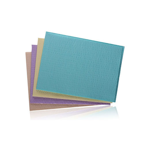 Advantage Bibs 2-Ply 13x18 500/Case Aqua, WEXAAQ thumbnail 2