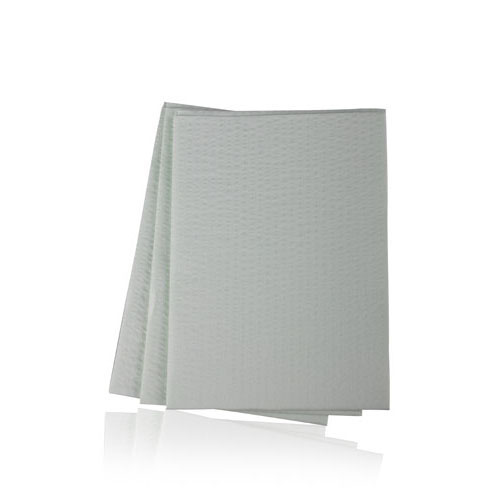Advantage Bibs 2-Ply 13x18 500/Case Silver Grey, WEXASI thumbnail 6