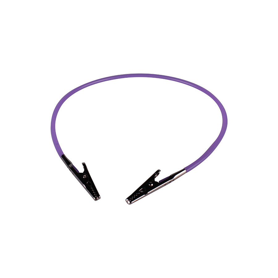 UniPACK Bib Clip Lavender Silicone Disposable 50/CA image