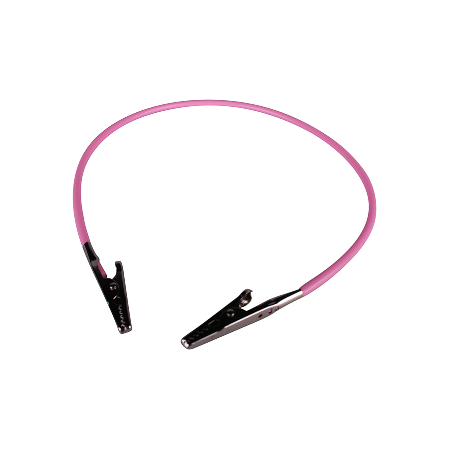 UniPACK Bib Clip Pink Silicone Disposable 50/CA product image