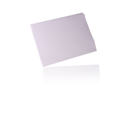 Autoclavable Towel 19" x 30" White 2-Ply Tissue 1-Ply Poly Case of 300 thumbnail 3