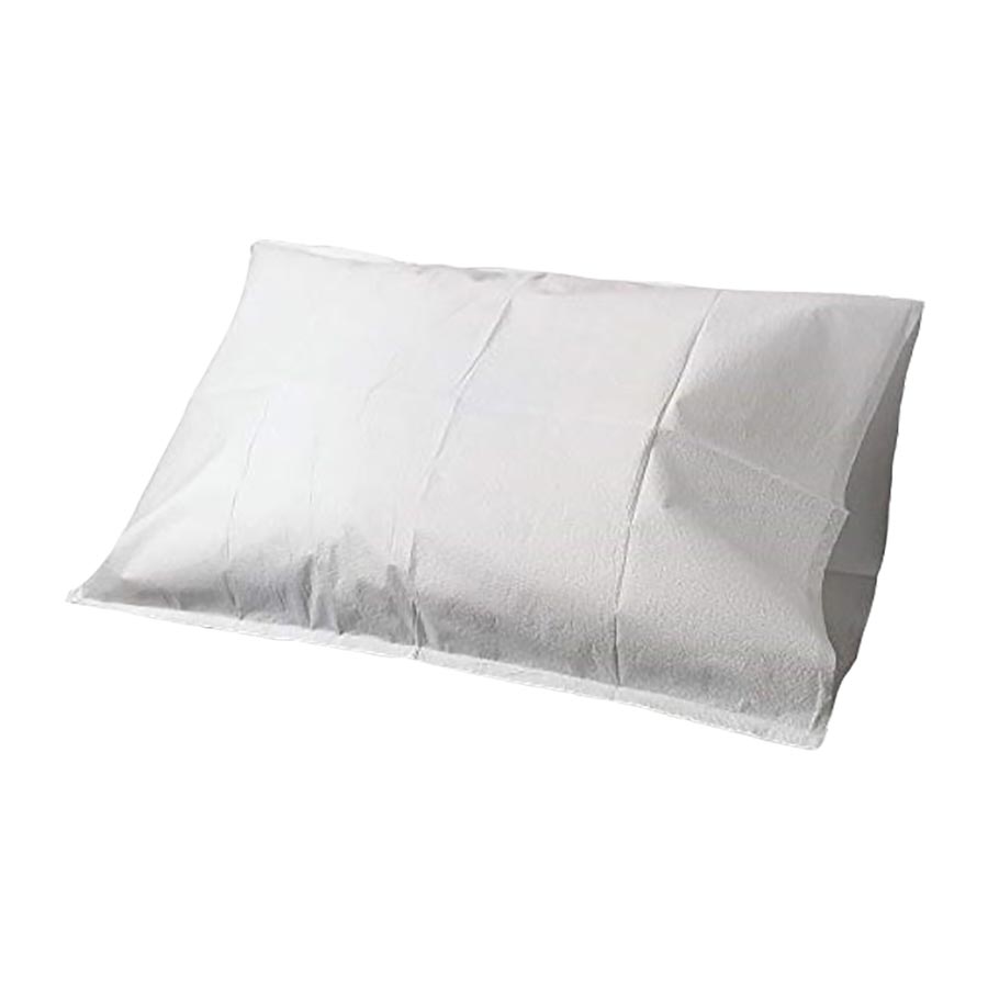 Pillowcase 21 in x 30 in Tissue / Poly White Disposable 100/Ca thumbnail 2
