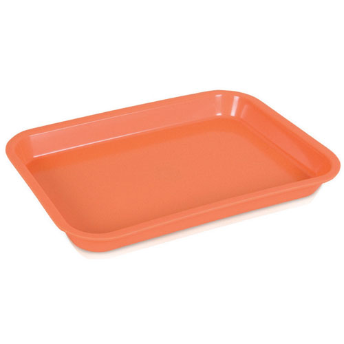 Mini Flat Set-Up Trays, Plastic, Vibrant Blue, 1/Pk, 20Z101N product image