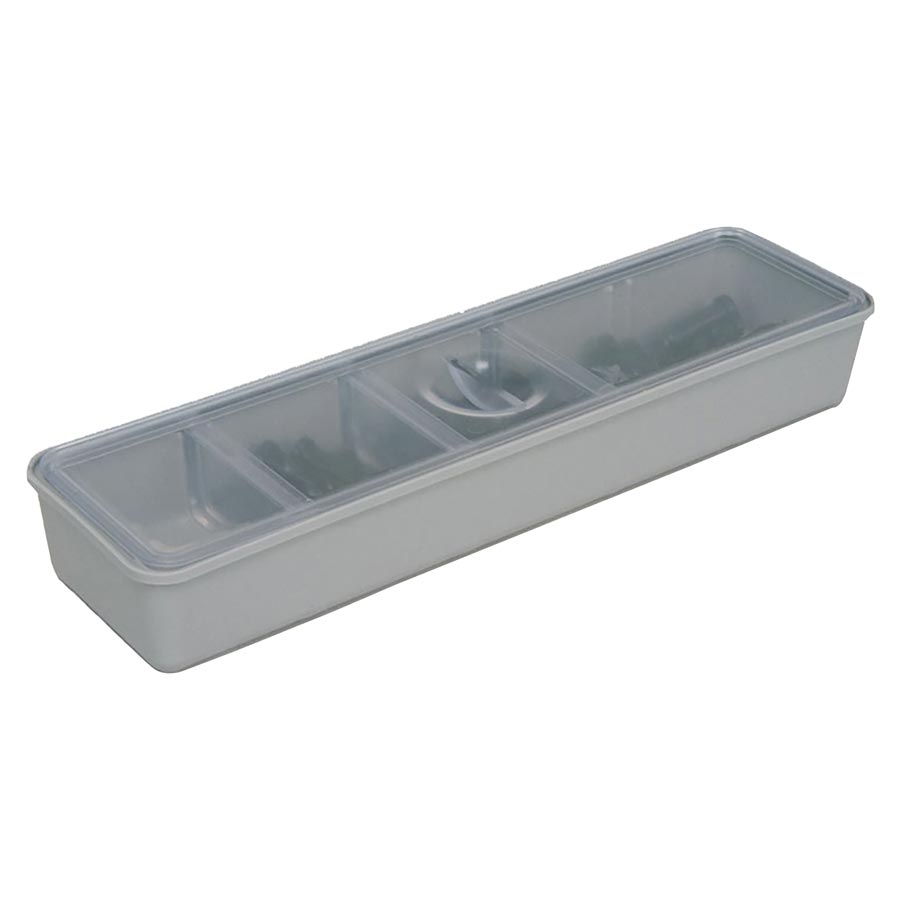 Tub Cup With Cover, Long, Gray, 1/Pk, 20Z473 product image