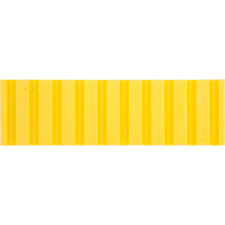 Instrument Mat 6 3/4 in x 2 in x 3/8 in Neon Yellow Ea thumbnail 3