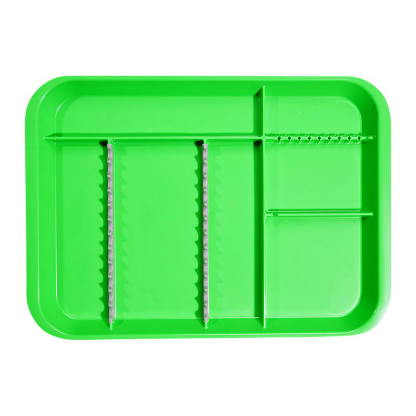 B-Lok Set-Up / Divided Tray Size B Neon Green Ea thumbnail 9