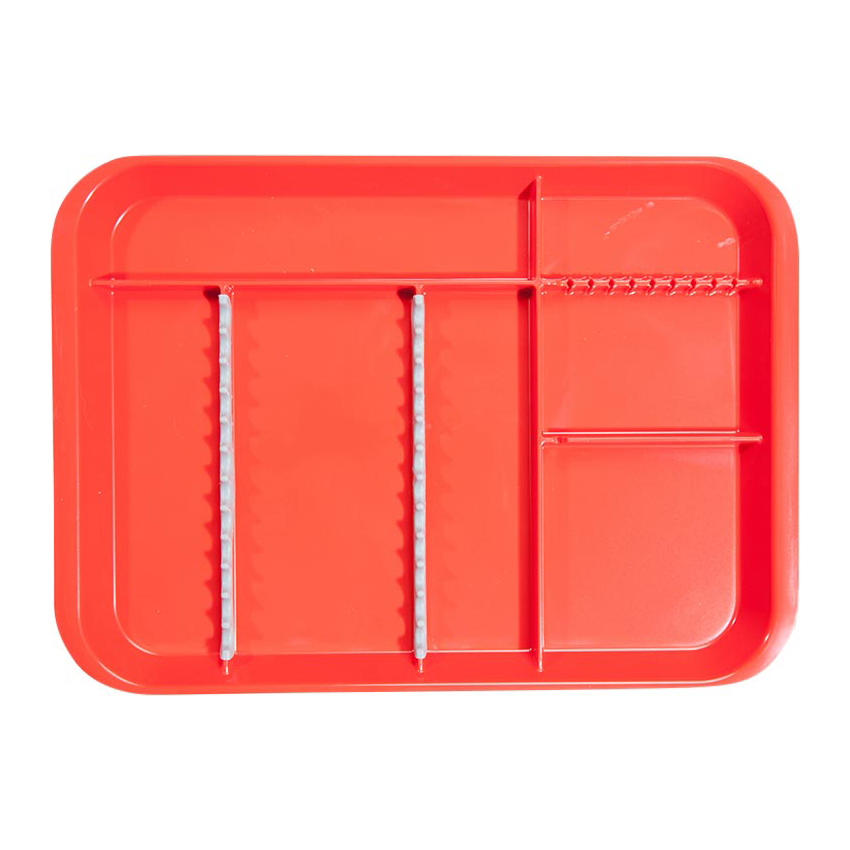 B-Lok Set-Up / Divided Tray Size B Red Ea product image
