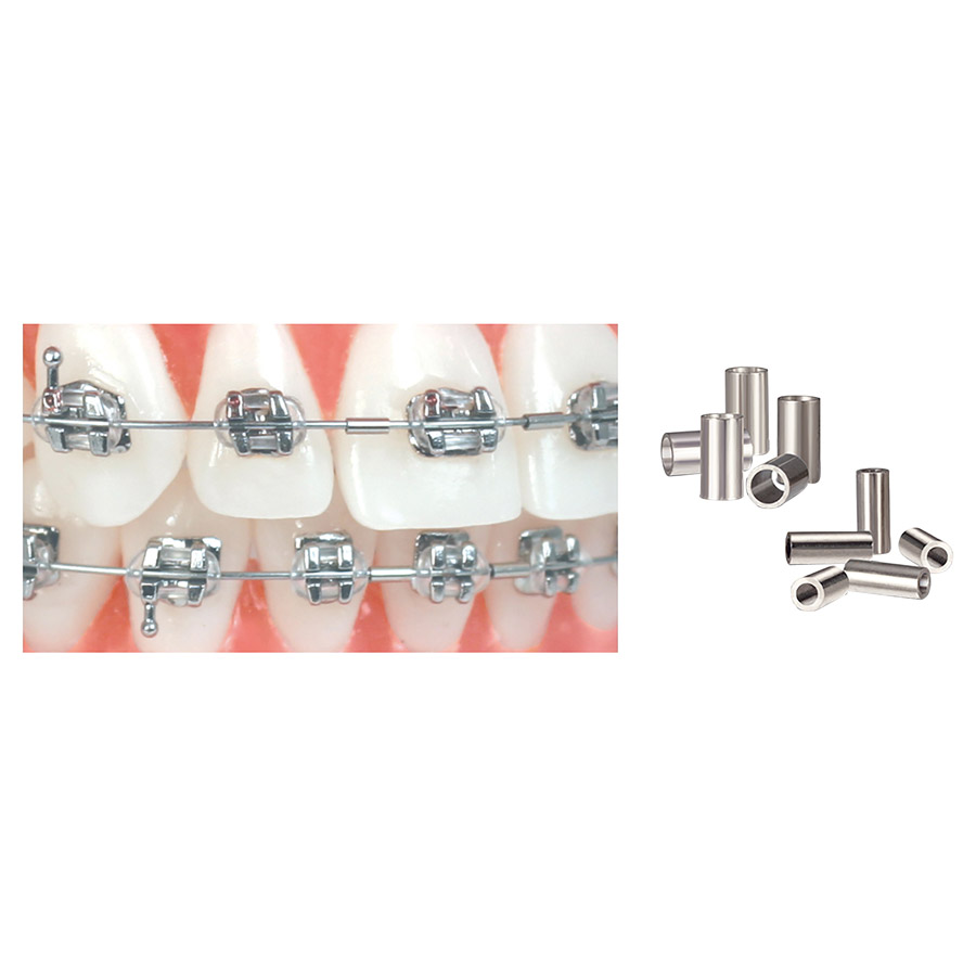 Crimpable Mini Stops Cylinder Shaped 20/Pack 020-622 product image