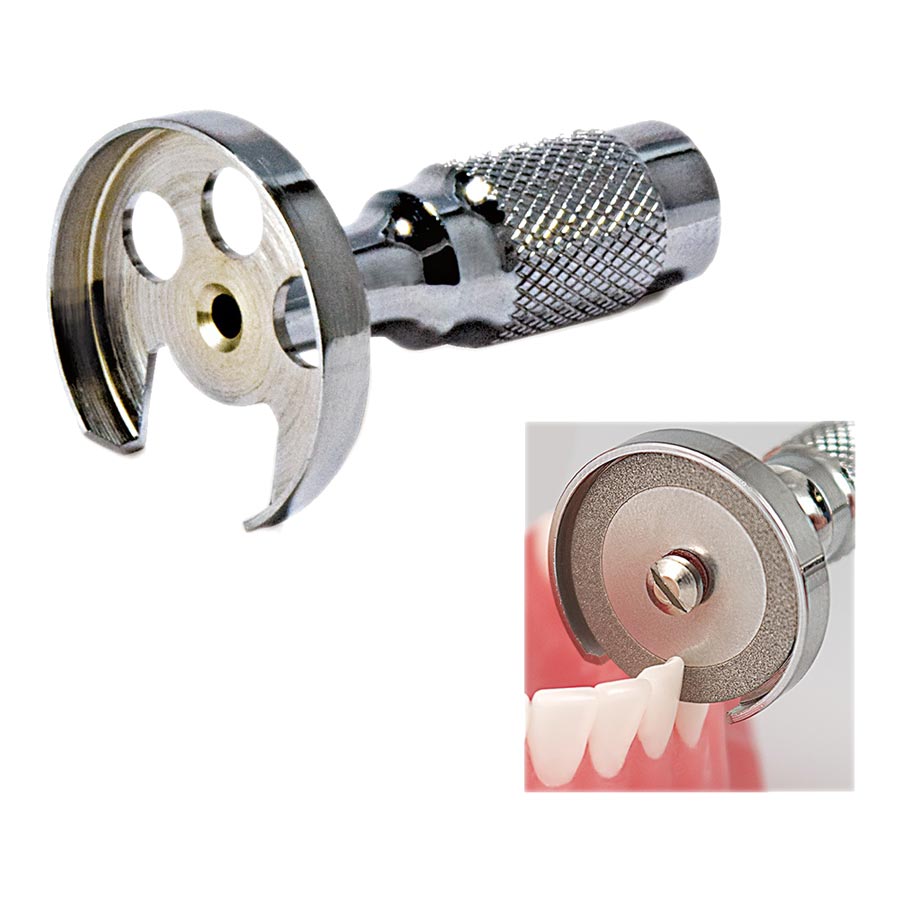 Galaxy Intraoral Diamond Disc Safety Guard 22 mm Silver Ea thumbnail 3