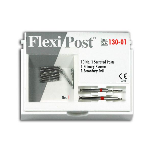 Flexi-Post, Stainless Steel, Standard Refill, # 1, Red, 10/Pk, 130-01 thumbnail 9