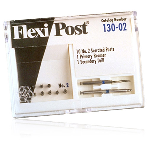 Flexi-Post, Stainless Steel, Standard Refill, # 2, Blue, 10/Pk, 130-02 thumbnail 9