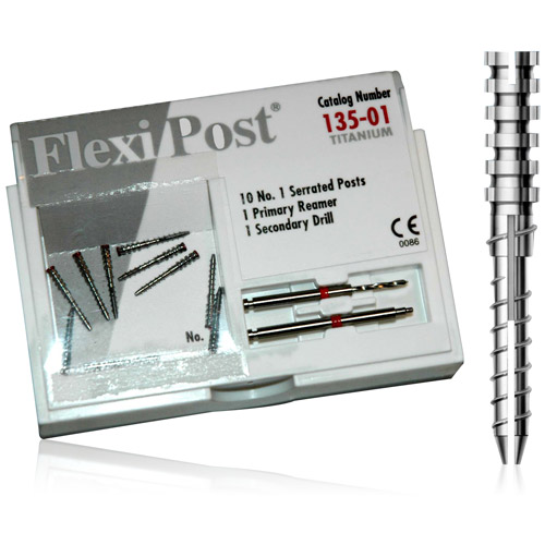 Flexi-Post, Titanium, Standard Refill, # 1, Red, 10/Pk, 135-01 thumbnail 9
