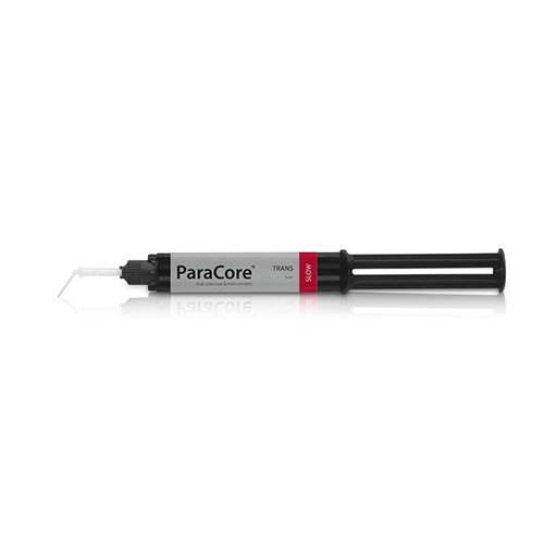 ParaCore SLOW Glass-Reinforced Core Build-Up Material, Dual-Cure, Automix Syringe Refill, 5 ml, Translucent, 2/Pk, 60011392 thumbnail 4