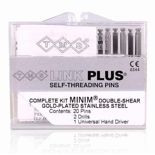 Thread Mate System Link Plus Pins, Gold-Plated Stainless Steel, Double-Shear, Complete Kit, 0.027", Gold, 1/Pk, L751 thumbnail 5