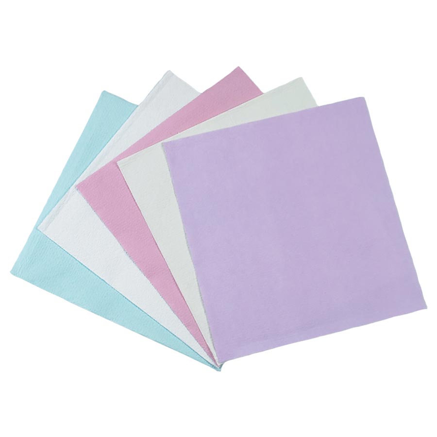 Headrest Cover Plastic 9.5x14 White 250/Bx thumbnail 2