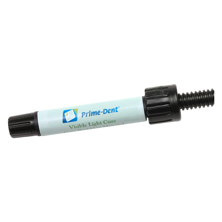 Visible Light Cure Core Build-Up Syringe Blue 003-021 product image