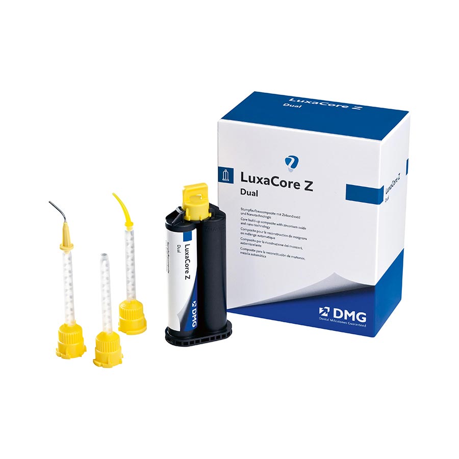 LuxaCore Z-Dual Core Build-Up Material, Automix Cartridge Kit, 50 g, Blue, 1/Pk, 213331 product image