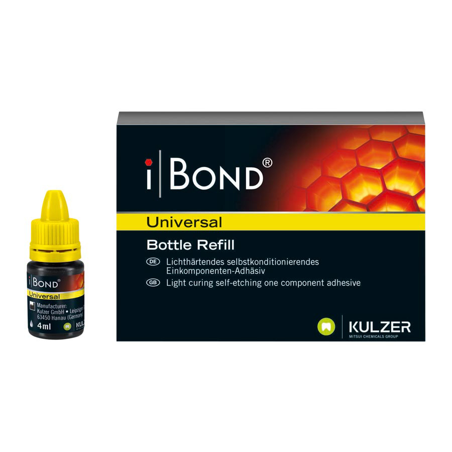 iBOND Universal Bonding Agent, Light-Cure, Bottle Refill, 4 ml, 1/Pk, 66061411 thumbnail 9