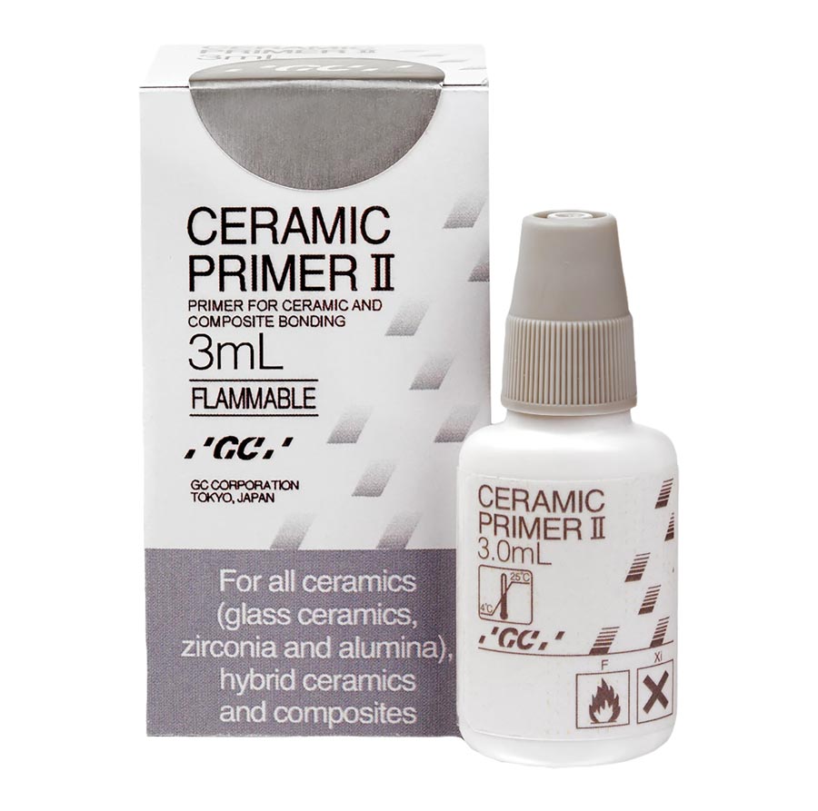 GC Ceramic Primer II Ceramic & Composite Priming Agent 3 mL Ea thumbnail 8