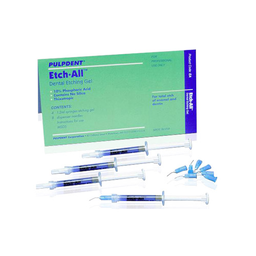 Etch-All 10% Phosphoric Acid Syringe Etching Gel 5 mL 5ml/Ea product image