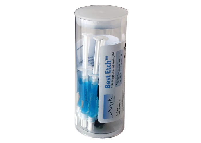 Best-Etch Etching Gel, 37% Phosphoric Acid, Value Kit, 3 ml, High Viscosity, Blue, 12/Pk, 502200 thumbnail 9