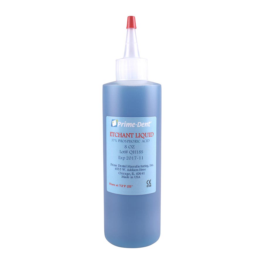Primedent Etch Liquid Green Bottle 8oz 008-041 product image