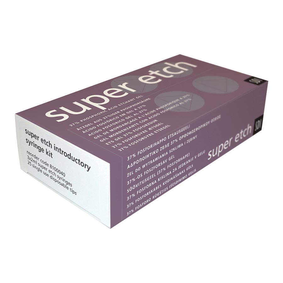 Super Etch Syringe Kit 3 x 2mL w/25 Tips product image