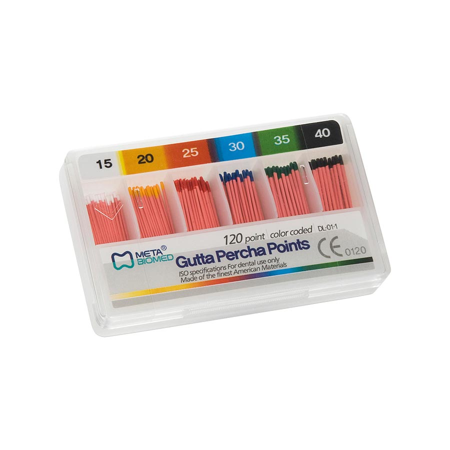 Gutta Percha Points, Bulk Pack, .02 Taper, Non-Marked, # 45-80, Assorted, 120/Pk, 111530-48 thumbnail 2