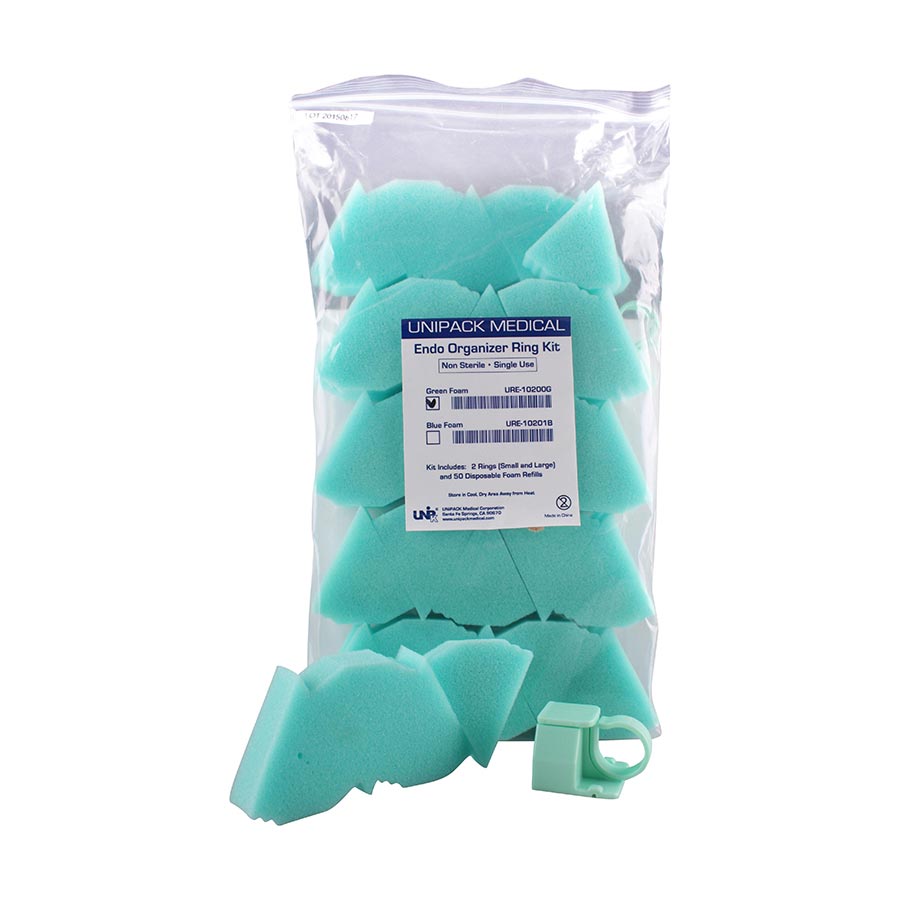 Endo Sponge Foam Inserts, Green, 48/Pk, EFI-G - Endo Sponge Foam Inserts, Green, 48/Pk, EFI-G - Image 1