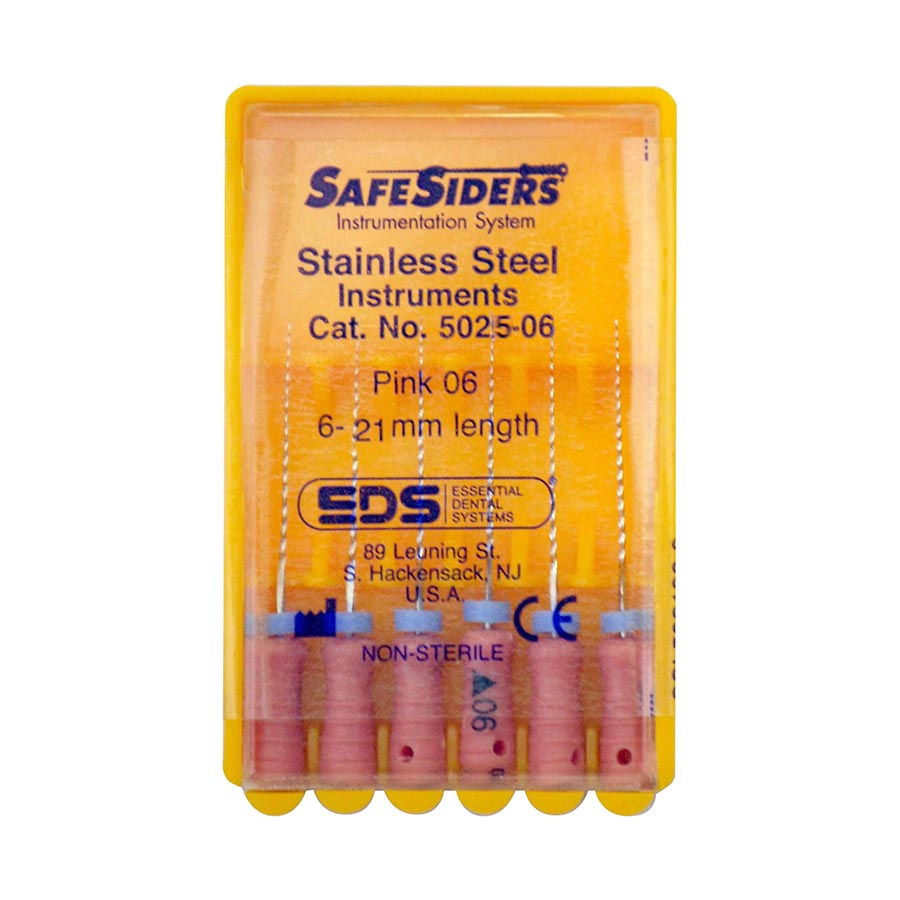 SafeSider Stainless-Steel Hand Reamers, 21 mm, 0.02 Taper, # 06, Pink, 6/Pk, 5021-06 thumbnail 5