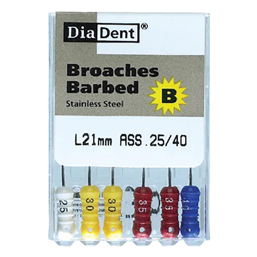 Barbed Broaches, 25 mm, # 20, XXXX-Fine, 6/Pk, 504-201 thumbnail 2