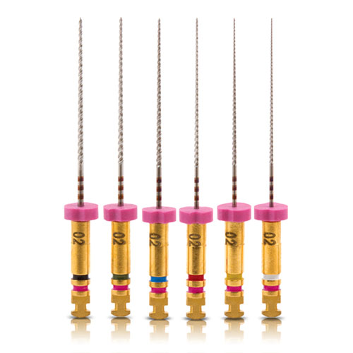 K3 Rotary File 21 mm Size 15-40 Nickel Titanium Assorted 0.02 6/Pk thumbnail 8