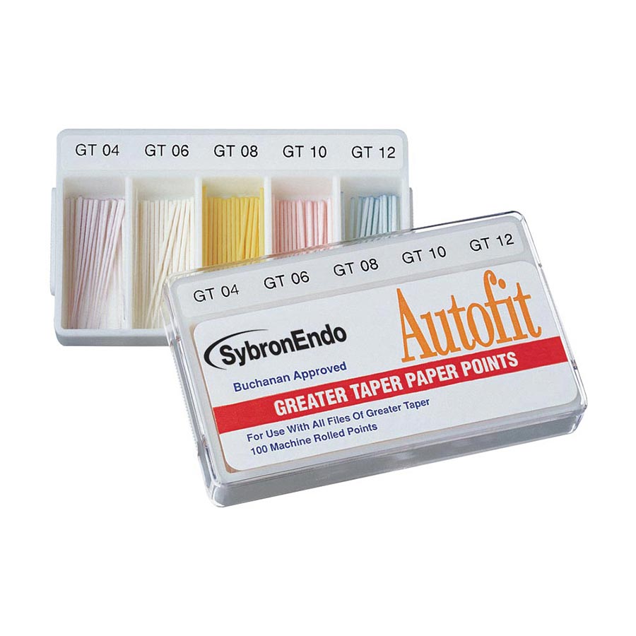 Autofit Hand Rolled Gutta Percha Points Cones 100/Pk thumbnail 3