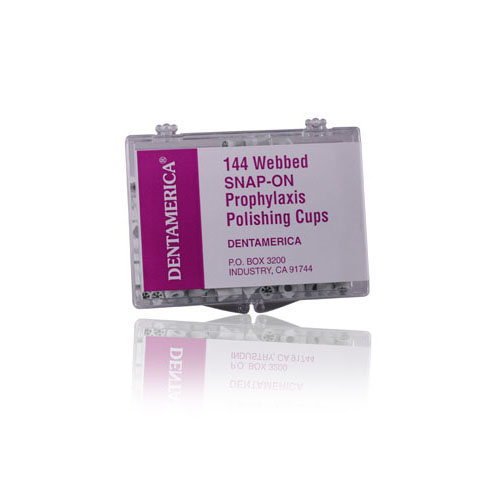 Disposable Prophy Cups, Snap On Type, Webbed, Medium Soft, 144/Pk, 403 thumbnail 8